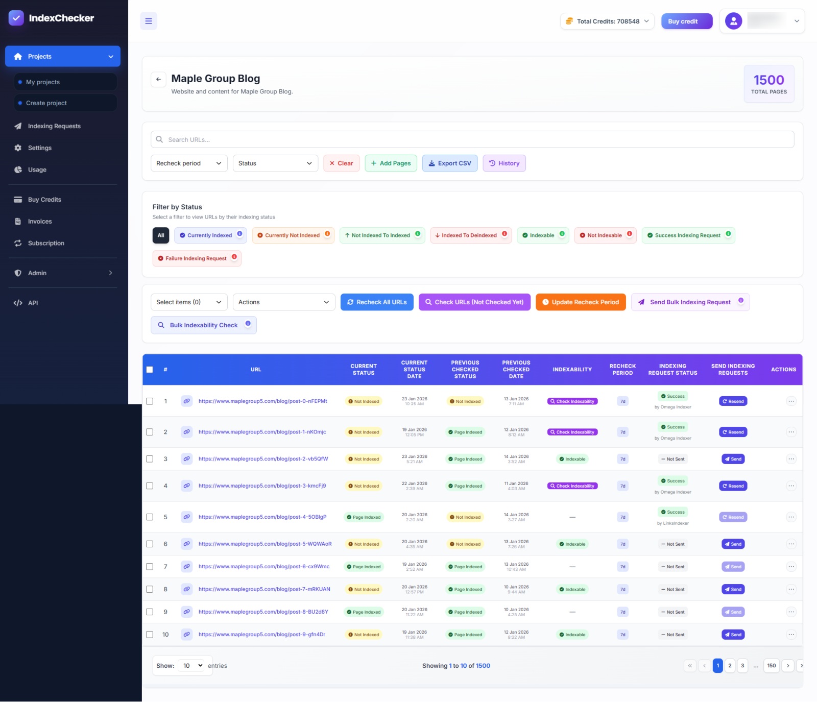 Filters and monitoring screenshot placeholder