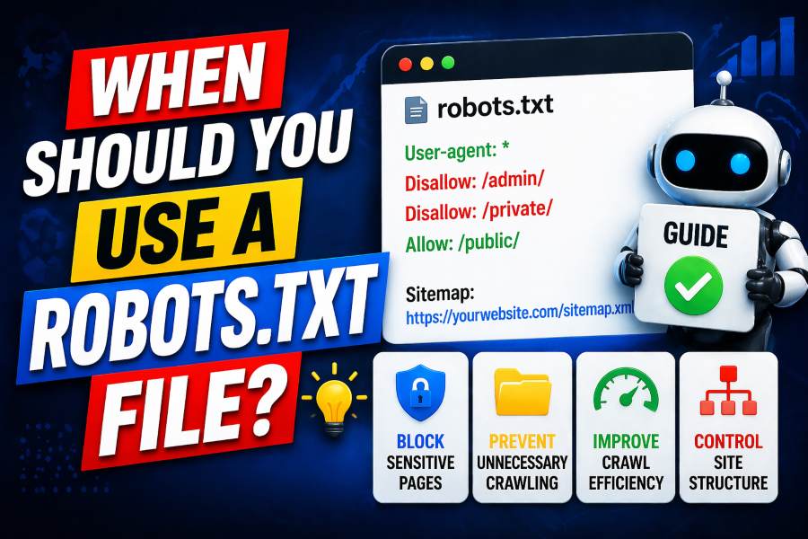 When Should You Use A Robots.txt File.