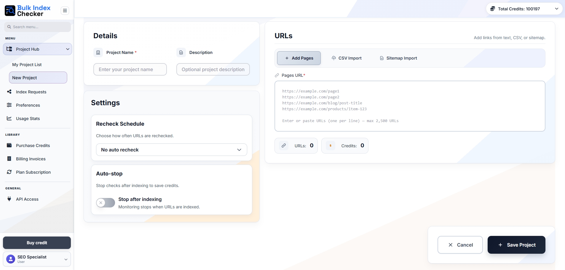 Filters and monitoring screenshot placeholder