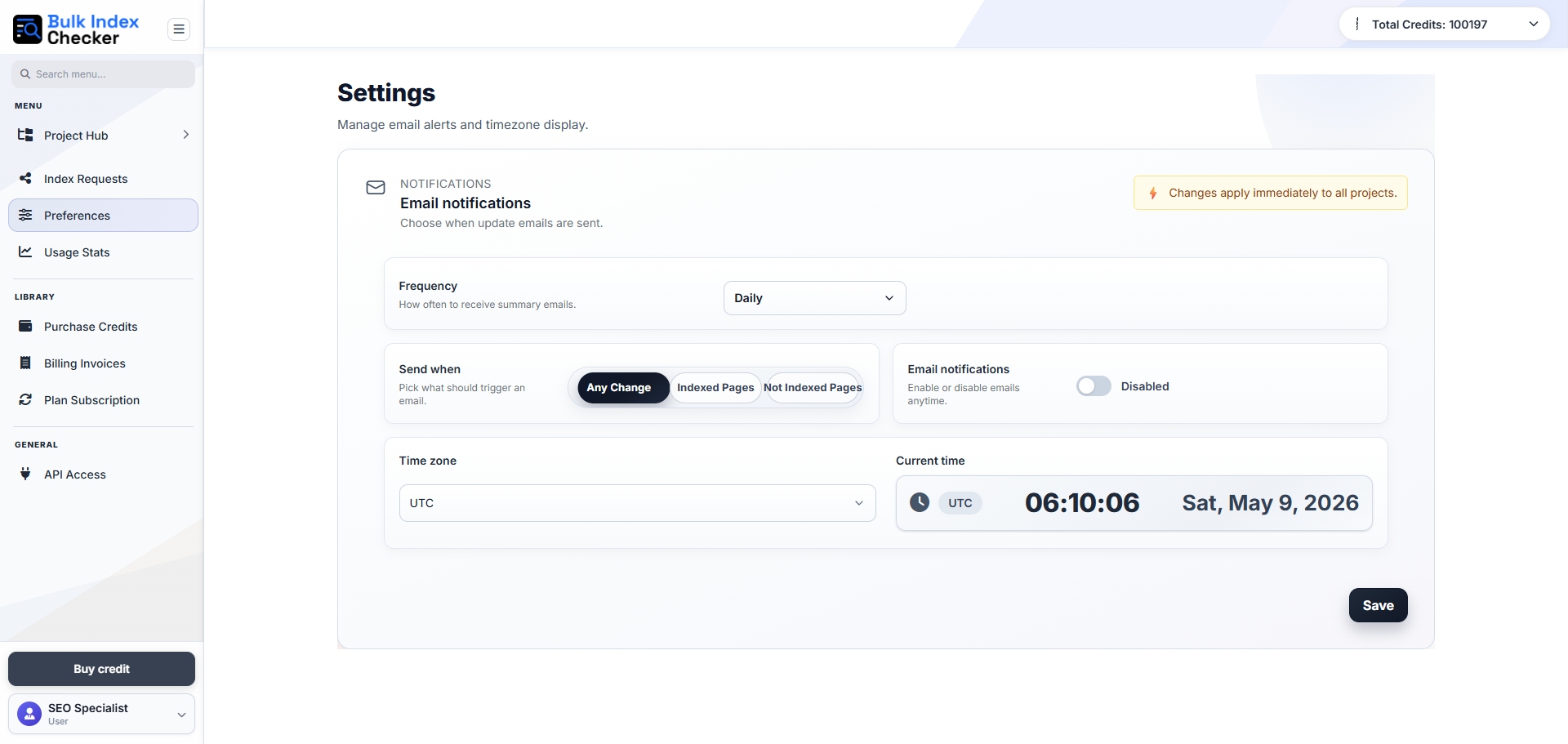Settings screenshot placeholder